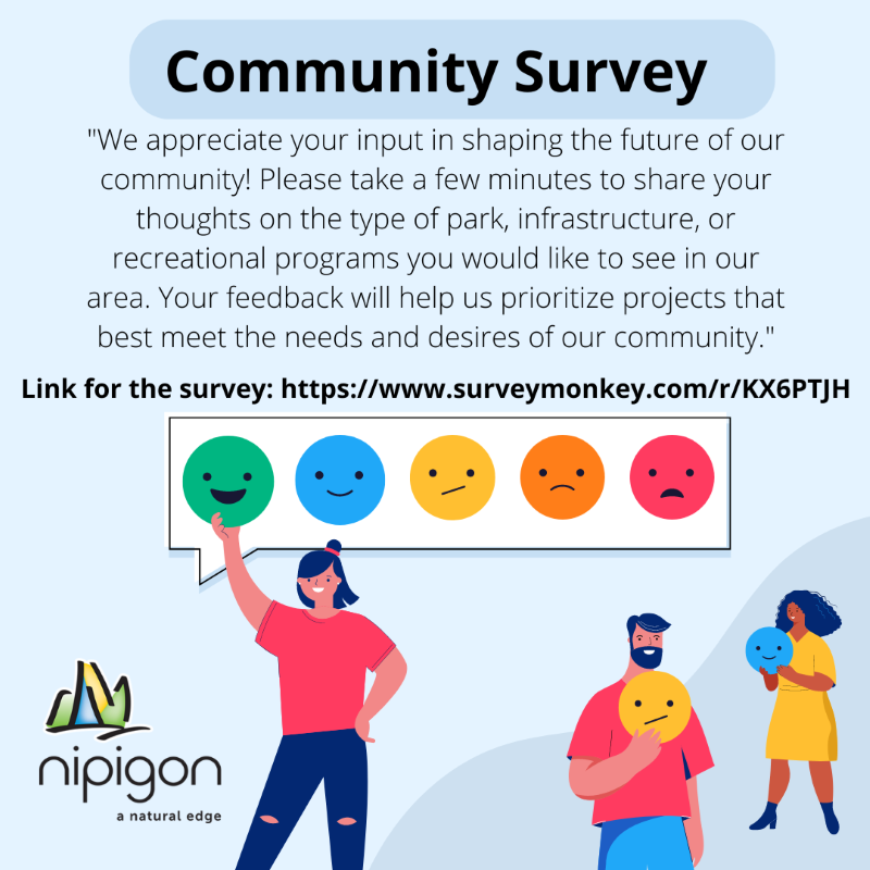 Community survey poster